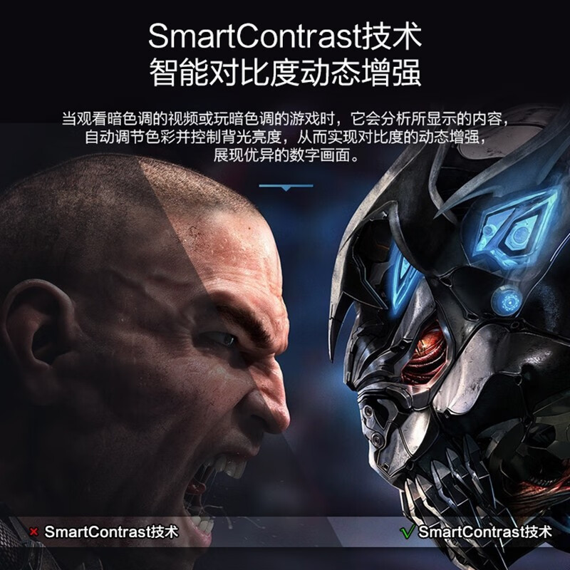 飞利浦（PHILIPS）21.5英寸办公显示器1080P高清低蓝光HDMI+VGA可壁挂电脑显示屏 221S9 企业业务