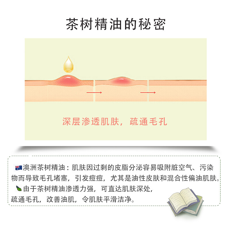 绿色溪谷沐浴露香味持久香水香氛淋浴液乳700g澳洲进口茶树薄荷温和清洁净