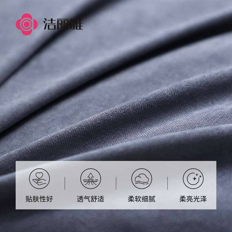 洁丽雅（Grace）枕头枕芯A类酒店星级加厚锦丝绸羽丝绒枕舒睡枕 单只装