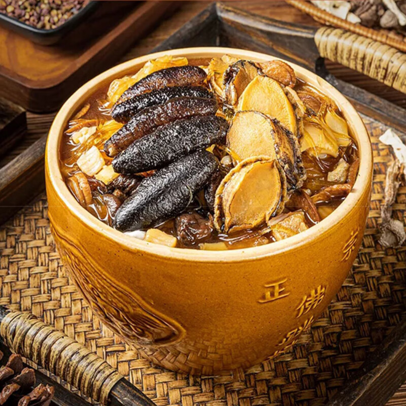 聚春园佛跳墙中华老字号瑞鼎传统佛跳墙正宗福建大盆菜鲍鱼高汤加热即食 瑞鼎传统佛跳墙 1.3kg （盒装）