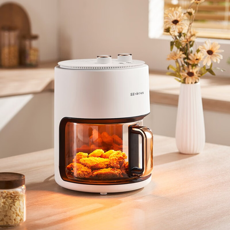 金正TMS鲜美味可视型多功能空气炸锅 JZL-KZ301