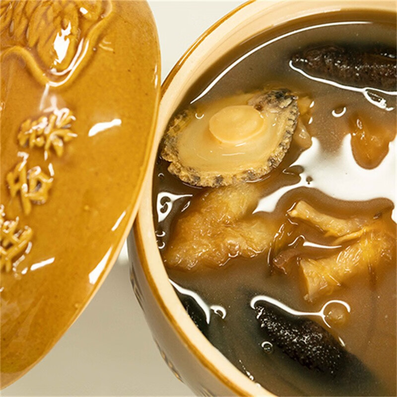 聚春园佛跳墙中华老字号瑞鼎传统佛跳墙正宗福建大盆菜鲍鱼高汤加热即食 瑞鼎传统佛跳墙 1.3kg （盒装）