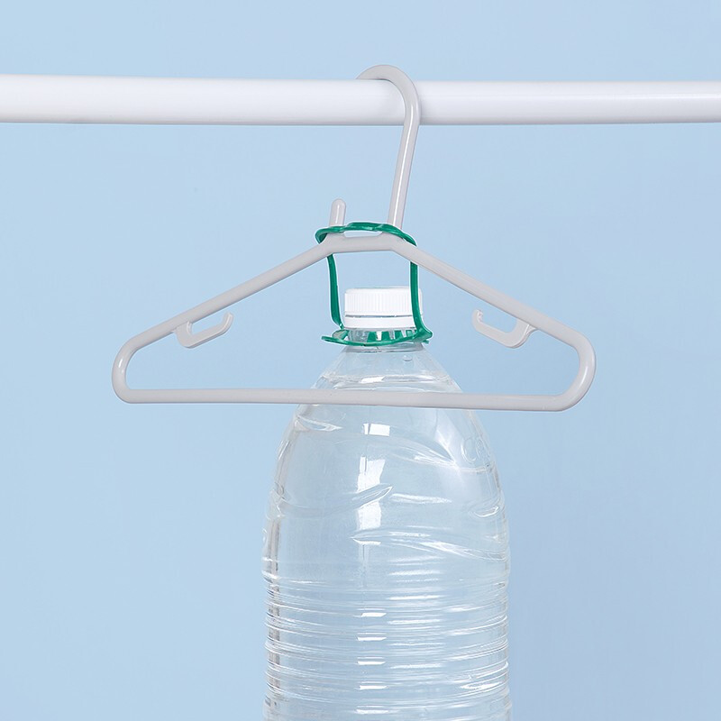 茶花（CHAHUA）茶花塑料防滑衣架衣挂撑子防风挂衣架晾衣架晒衣架5支装*3随机色 5只装*3颜色随机