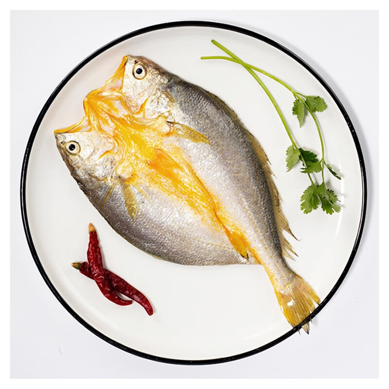 聚春园 福建霞浦大黄瓜鱼 黄鱼鲞免洗袋装 方便即食 新鲜捞捕冷冻大黄鱼 醇香黄鱼鲞250g*2