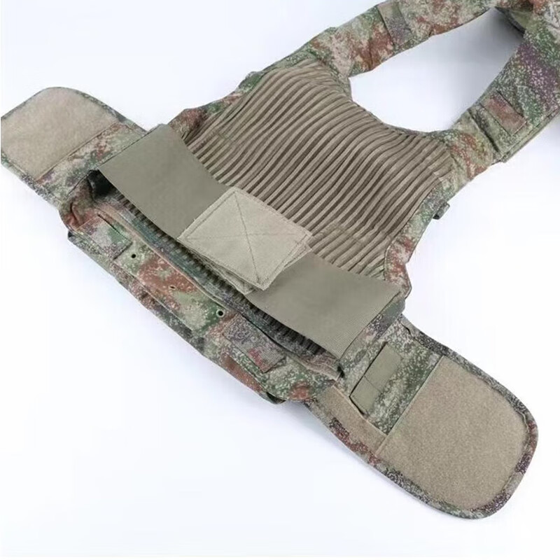 荣兵户外战术背心携行具装具战斗马甲 绿色9件套