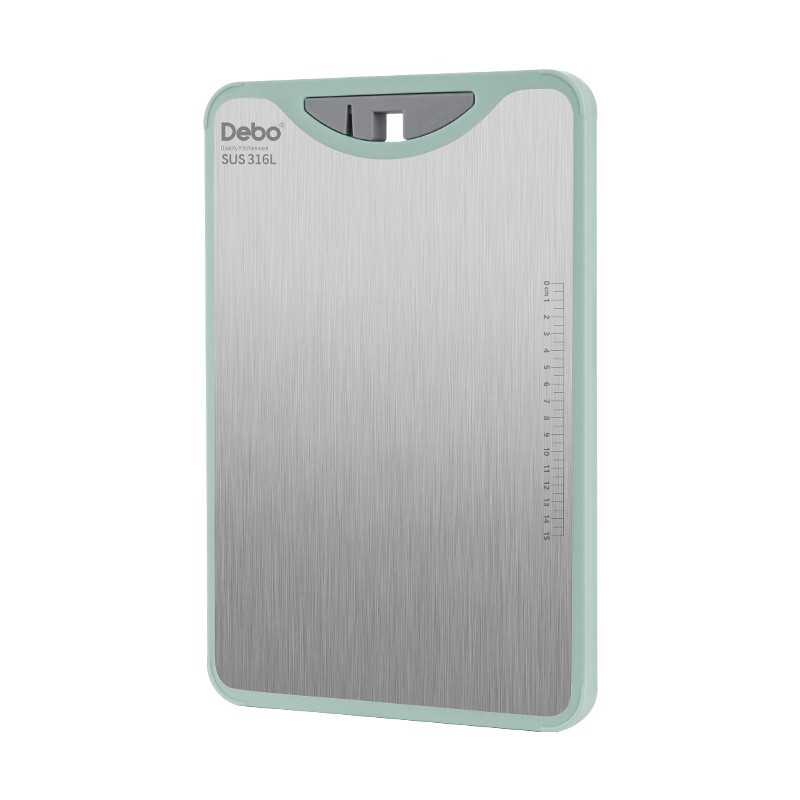 Debo徳铂科特妮316不锈钢竹木料菜板双面砧板切菜板案板面板DEP-801