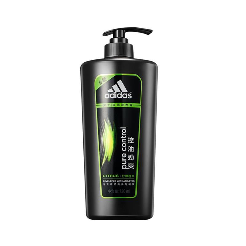阿迪达斯 （adidas）男士洗发水控油劲爽去屑止痒洗发露滋润头皮深度清洁