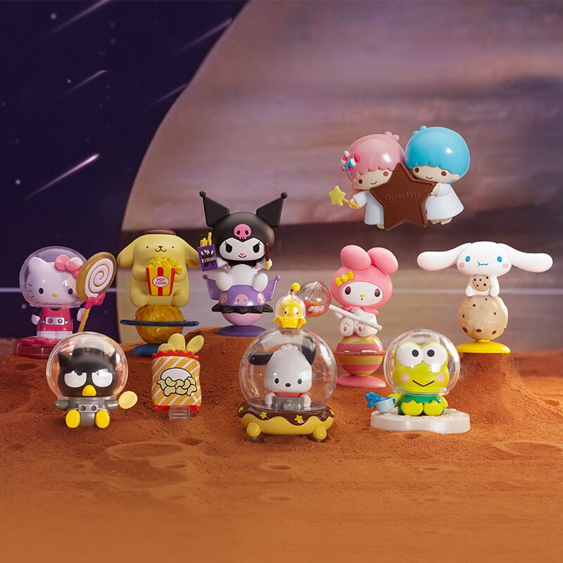 Top Toy 三丽鸥系列 漫步零食星球 手办盲盒 京东优惠券折后￥39包邮