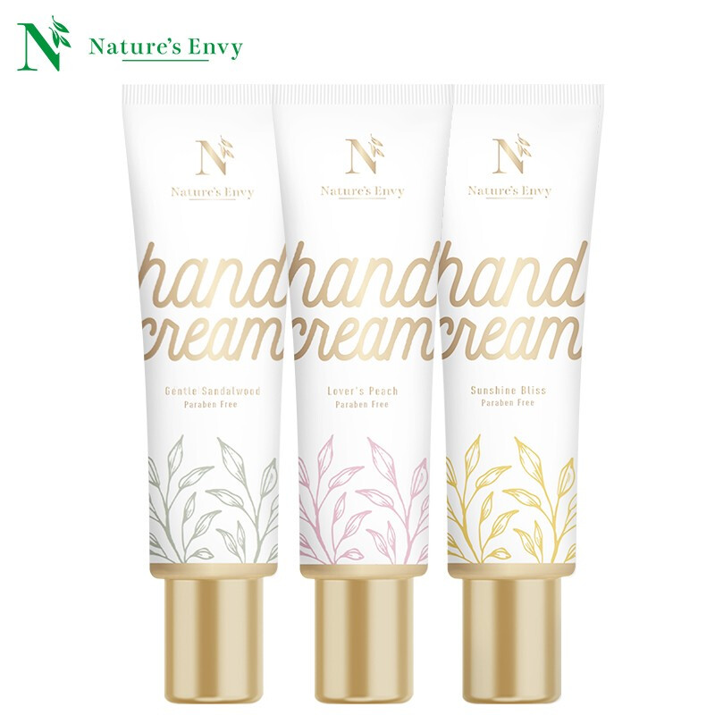 天然之扉 香氛护手霜60ml 美国进口 植物萃取滋润保湿补水嫩肤修护手膜 柔和纯净檀韵护手霜60ml
