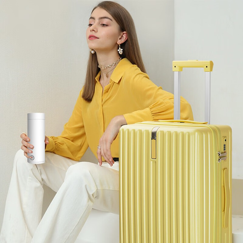 摩飞电热杯MF-301便携式自动保温一体家用迷你旅行加热烧水杯 粉色