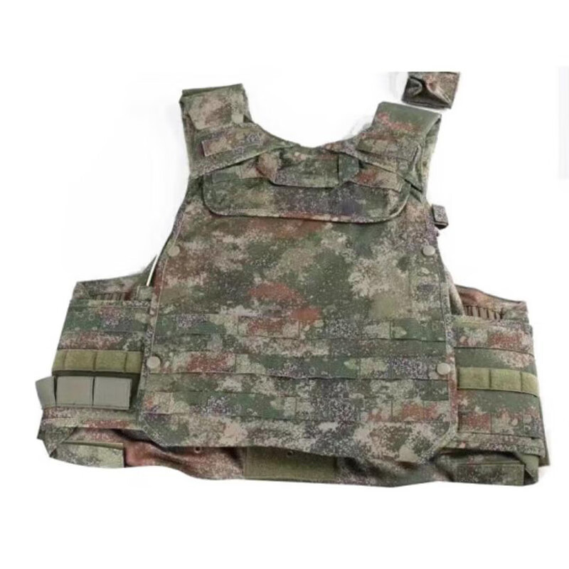荣兵户外战术背心携行具装具战斗马甲 绿色9件套