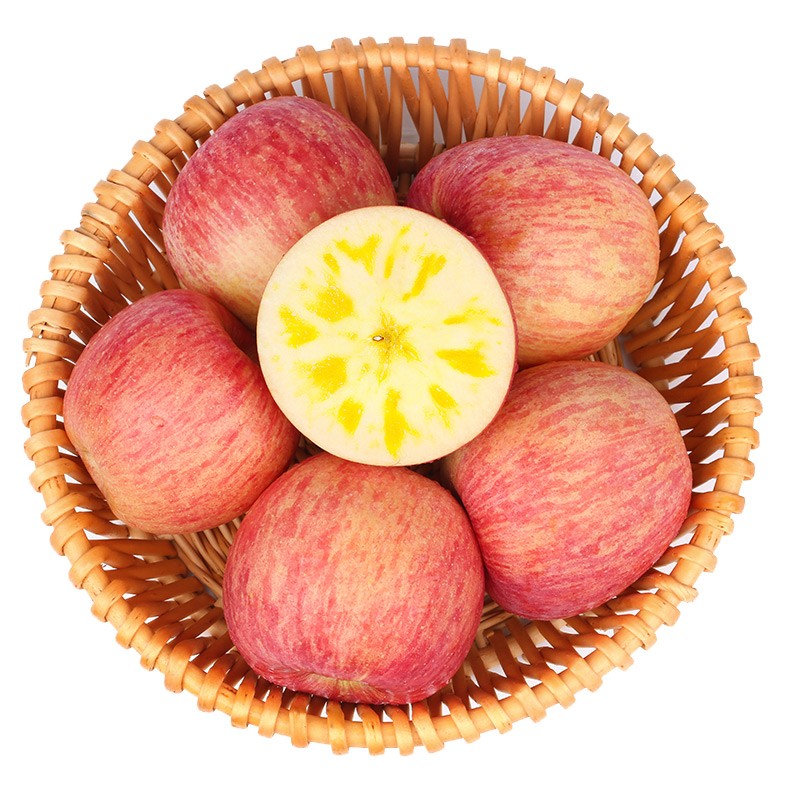 新疆阿克苏冰糖心苹果 新鲜水果当季鲜果整箱丑苹果应季大红富士精品礼盒装 5斤普通装
