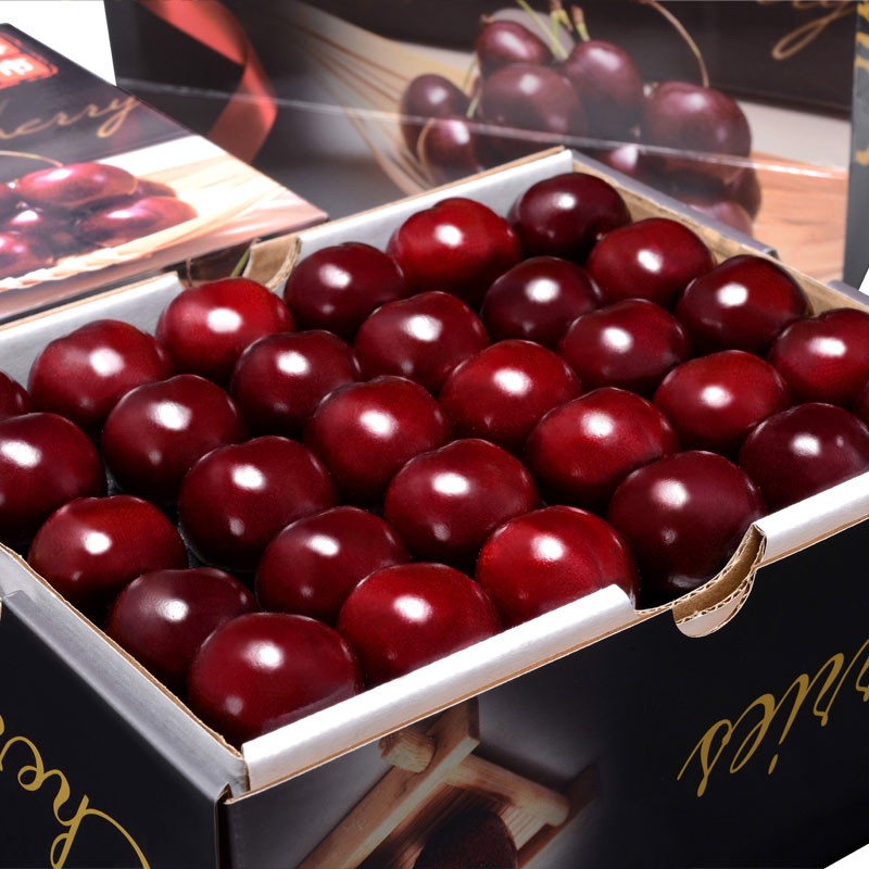顺丰智利进口车厘子新鲜水果当季黑珍珠大樱桃年货礼盒