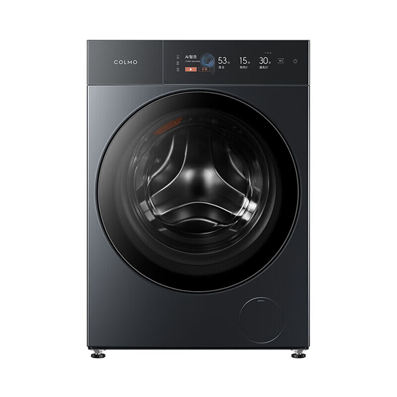 COLMO【图灵洗衣机】用12KG大容量除菌洗衣机 冷萃银除菌 无孔内筒慕斯喷淋柔洗 电动开门 羊毛绿标柔护 CGU12-T1