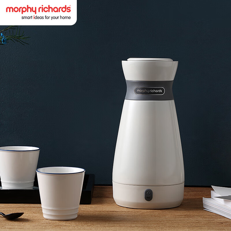 摩飞电器（Morphyrichards）电水壶 电热水壶 旅行便携式烧水壶 316不锈钢保温 电热水杯加热 MR6080