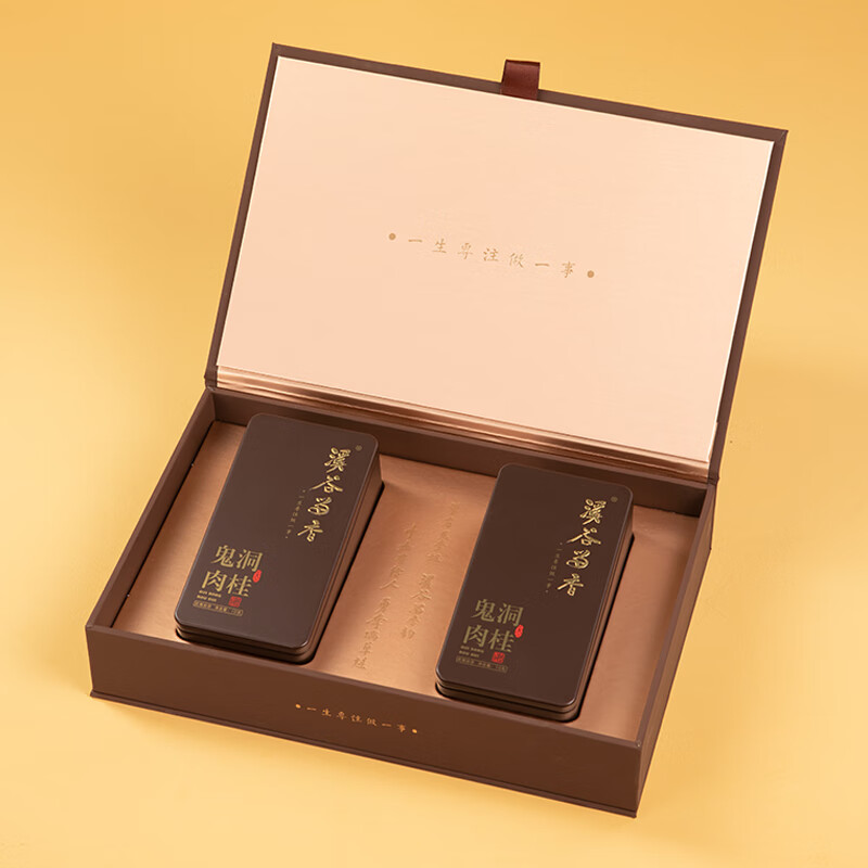 溪谷留香精行系列鬼洞肉桂武夷岩茶岩韵深厚花果香品鉴装20g 20g