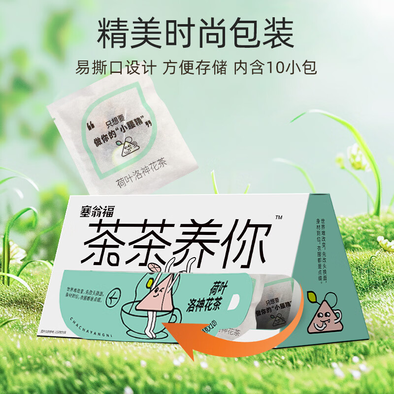 塞翁福 茶茶养你荷叶洛神花茶40g