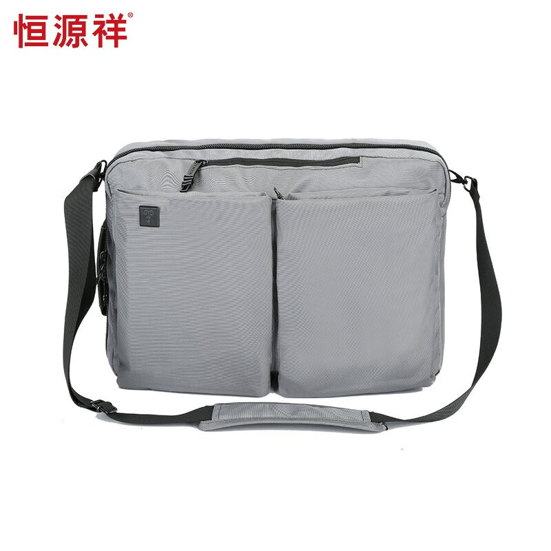 恒源祥（HYX）双肩包电脑包旅行包单肩包 HYX0137黑色
