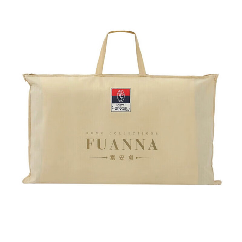 富安娜家纺枕头芯颈椎枕蚕丝枕芯升级抗菌成人枕头丝棉枕 一只装70*45cm