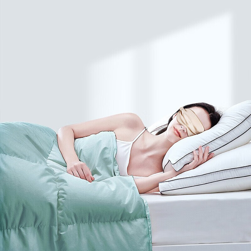 富安娜加厚羽绒被子白鹅绒被芯冬天特厚盖被单双人[线下同款]230*229cm