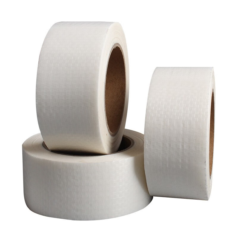 盛扬 A1476 白色编织布胶带 篷布吨包胶贴 吨袋错字修改胶带 100mm*20m