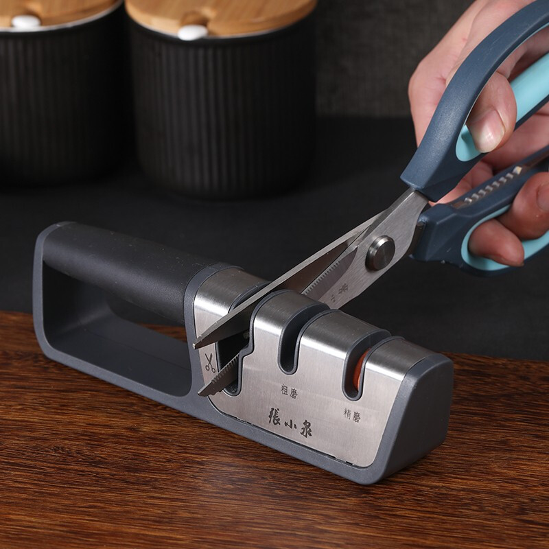 张小泉磨刀器磨刀石速锐磨刀器厨房家用磨刀器可磨剪刀磨刀刃 C52010100