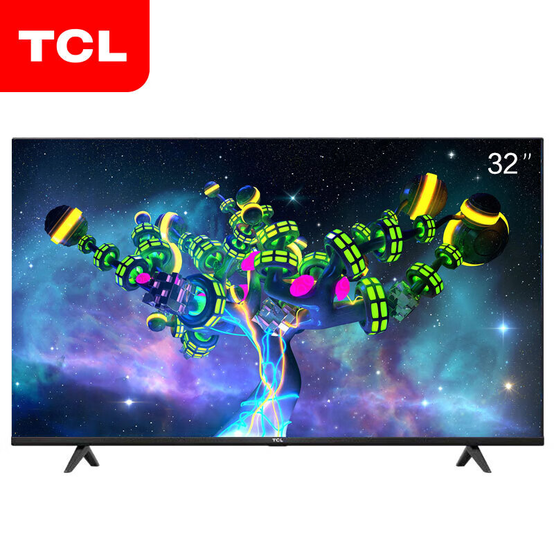 TCL 32G50E 32英寸高清电视 金属背板TS双解码 一键投屏 家用商用电视 企业采购(一价全包+升缩挂架)