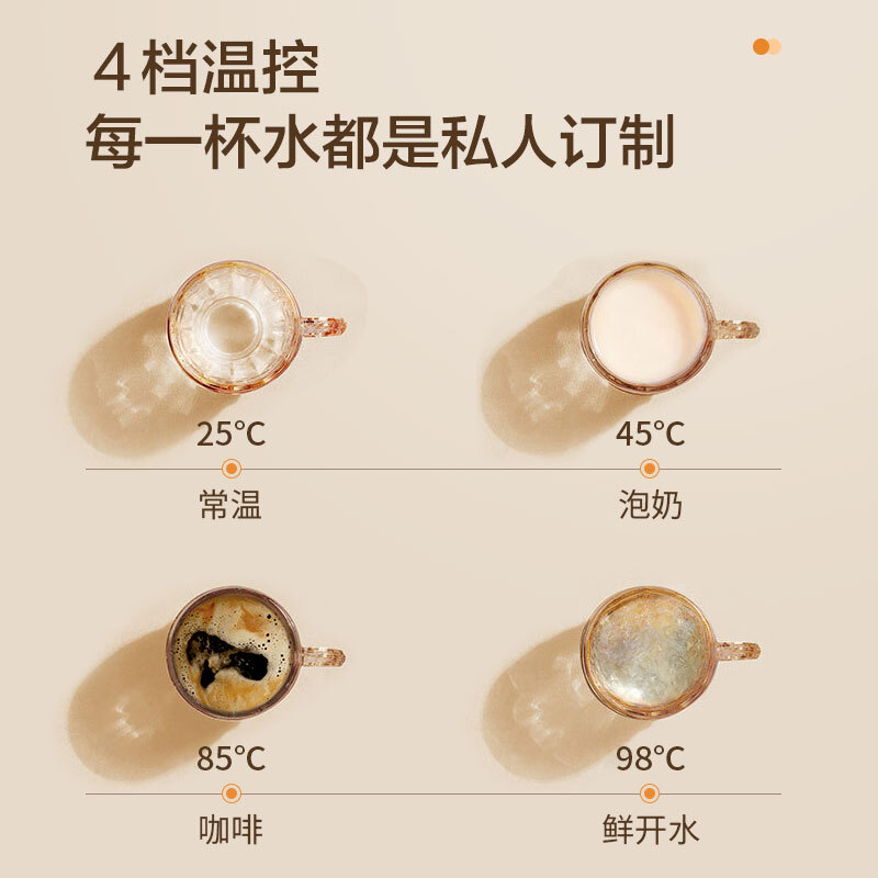 西屋（Westinghouse） 即热式饮水机 办公室桌面速热饮水器 家用小型智能迷你茶水机 WFH20-Y3031 即热型