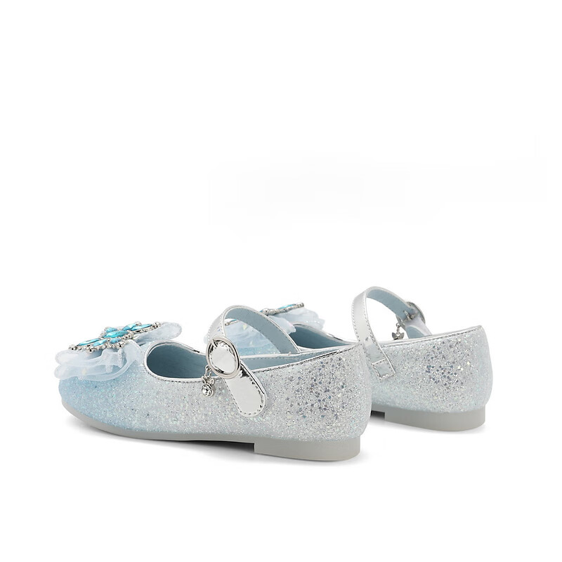 百丽渐变色小皮鞋童鞋2023秋季新商场同款公主风玛丽珍单鞋A3321C83 蓝色 30