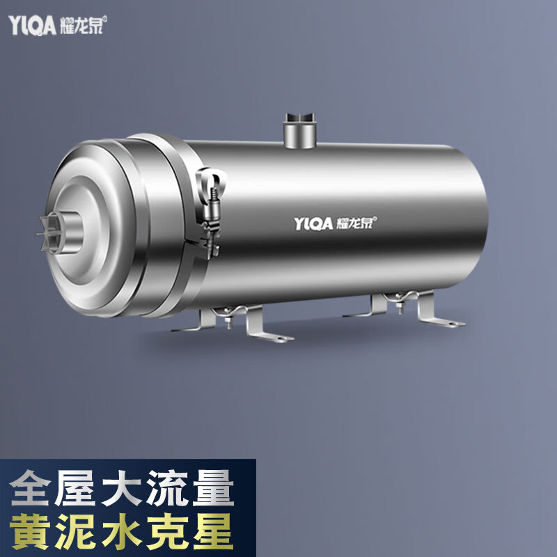 耀龙泉 大流量全屋中央净水器黄泥沙水农村地下井水山泉水过滤器商用家用直饮自来水管道大型超滤净水机