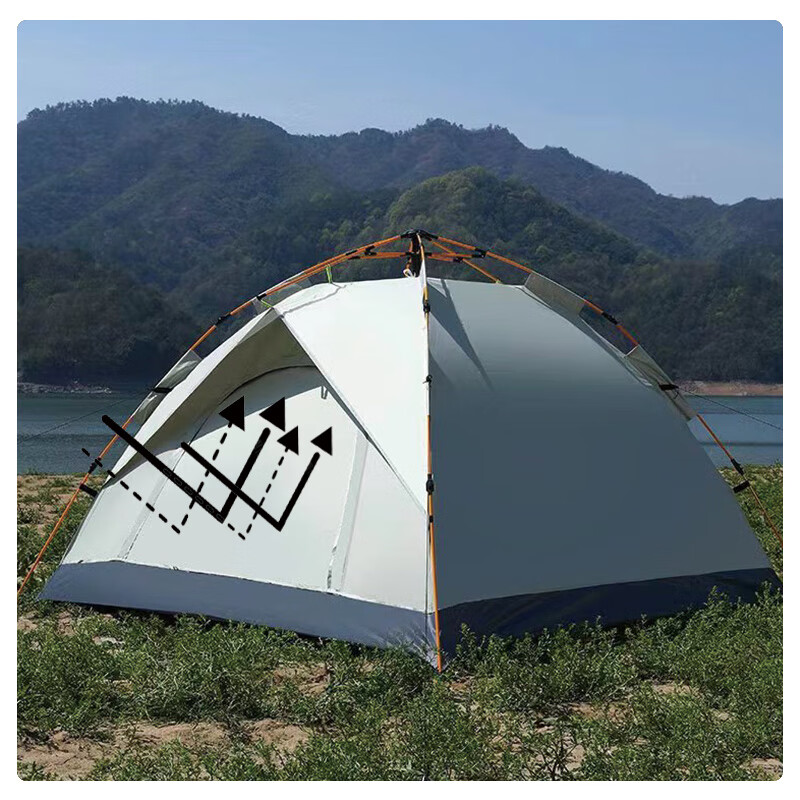 艾逸瑶选 抛弹幻梦帐篷HW-22994