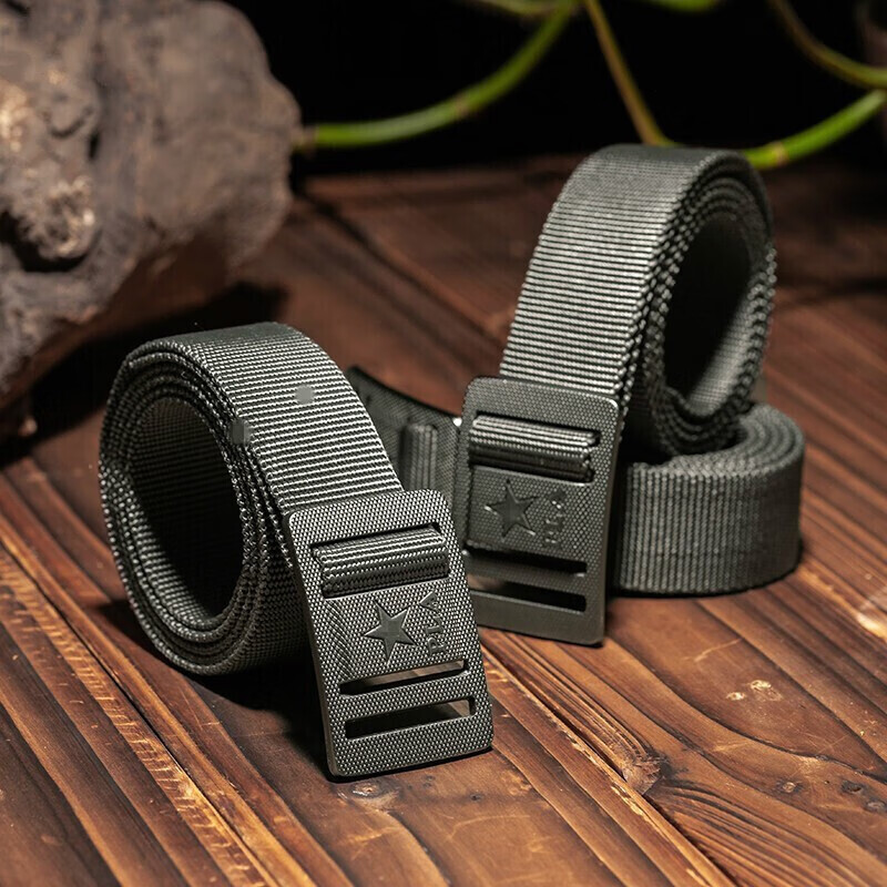 军凯鹏飞内腰带新式编织外腰带军训带战术训练腰带 内腰带（灰色） 小号