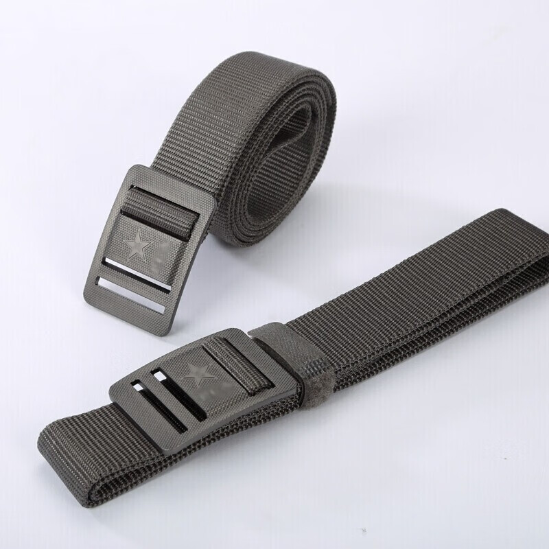 军凯鹏飞内腰带新式编织外腰带军训带战术训练腰带 内腰带（灰色） 小号