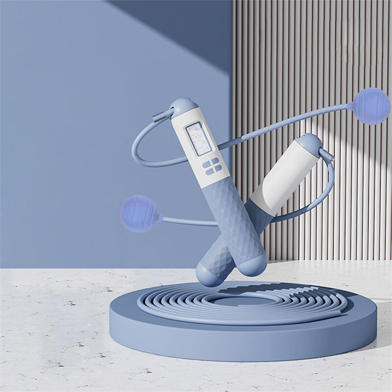 艾逸瑶选 逸动两用计数跳绳（75g负重球）HW-22011