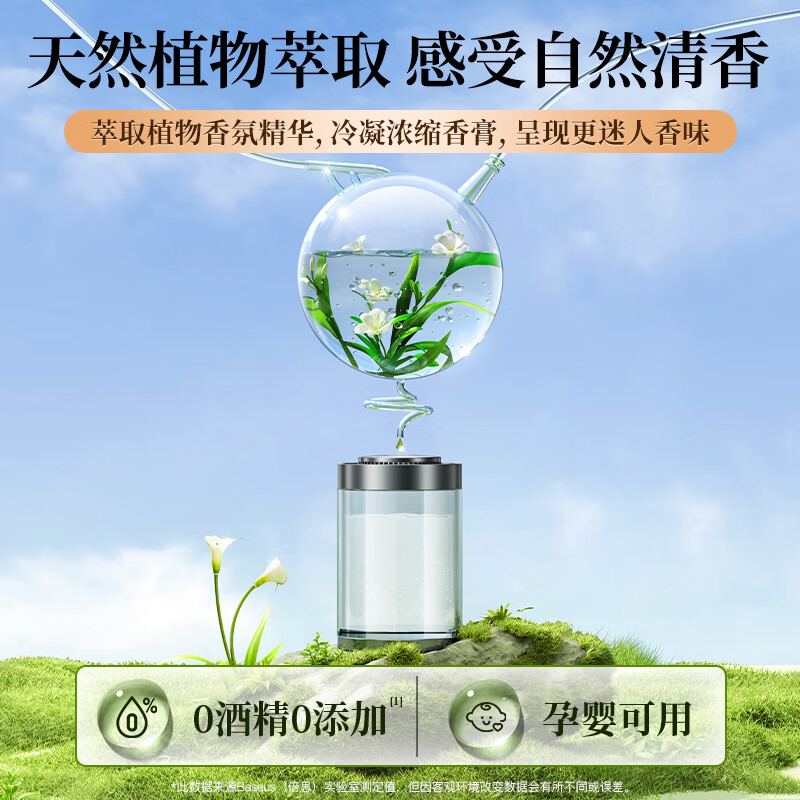 倍思车载香薰 车载香膏汽车香薰固体香膏车车内用香氛适配小米su7