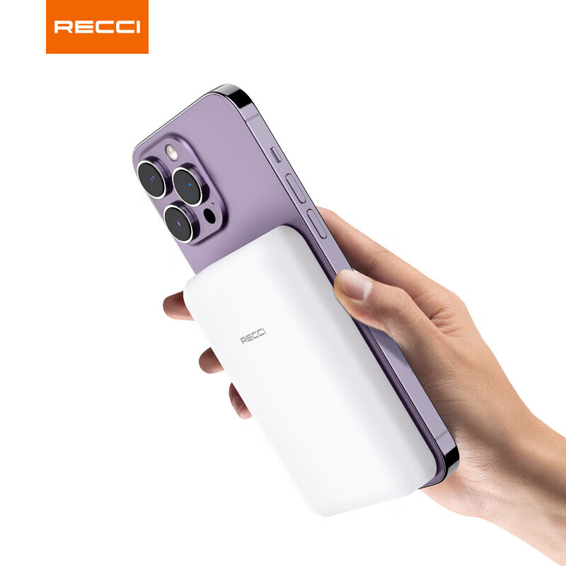 RECCI锐思（Recci） RPB-W09无线充电宝RPB-W11带弹窗功能移动电源适用苹果 RPB-W09（10000毫安）