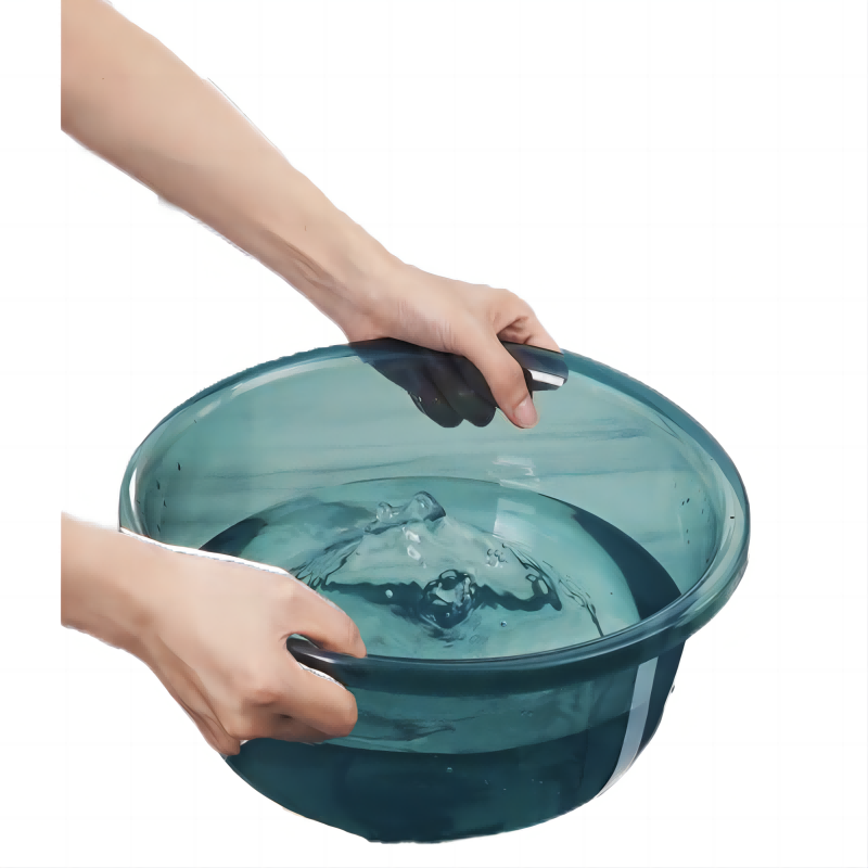 超灵CL-11 35.5cm*13.5cm 透明加厚圆盆 （计价单位：个）绿色