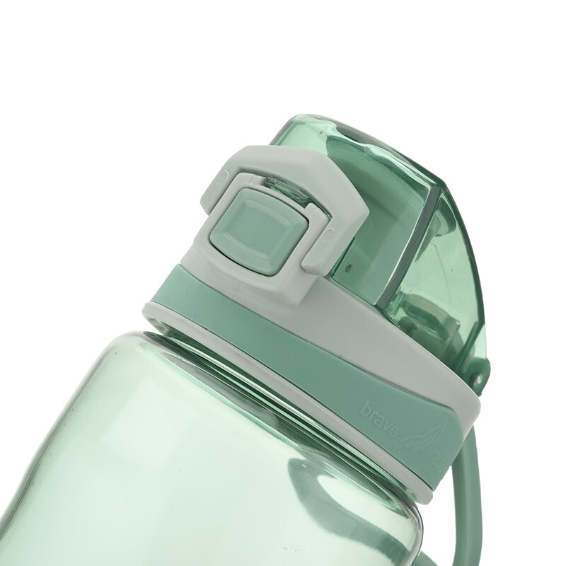 乐扣乐扣（locknlock）塑料杯大容量儿童可爱吸管杯运动水杯子男女学生运动水杯高颜值 HLC682GRNFU 800ml 1个