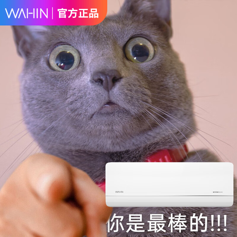 华凌空调 2匹挂机 新一级能效 变频冷暖 壁挂式节能省电 家用大卧室客厅空调 以旧换新