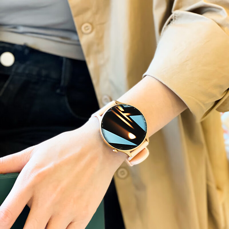 新款华为机适用小金龙智能手表高颜值NFC蓝牙通话支付血压血氧运动监测心率男女情侣款七夕节礼物