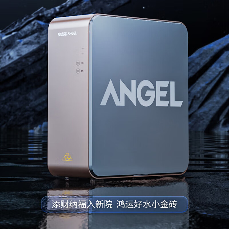 安吉尔小金砖净水器家用直饮厨房台下反渗透J2944-ROB60 安吉尔J2944-ROB60