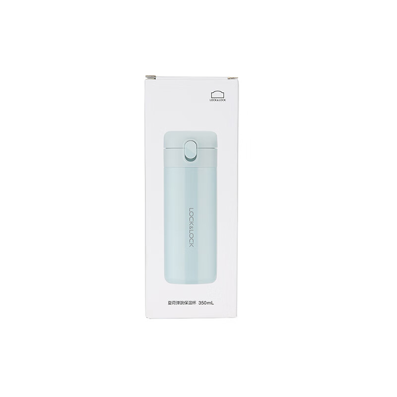 乐扣乐扣（locknlock）保温杯小巧便捷高颜值学生日常轻便保温杯 蓝色 350ml LHC6460FU