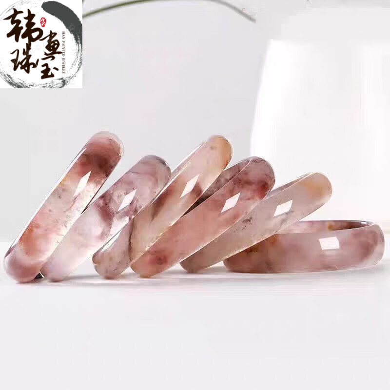 XCL紫罗兰新疆金丝玉女款一个多样性发货石英岩玉镯子 手镯