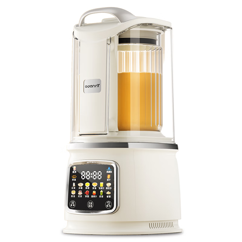 GDANNY德国破壁机家用全自动免煮五谷杂粮2024新款多功能豆浆机3-4人用2超柔静音排名前十名5免洗6大容量 2024新款Pro+【细腻无渣-柔音破壁】十页刀