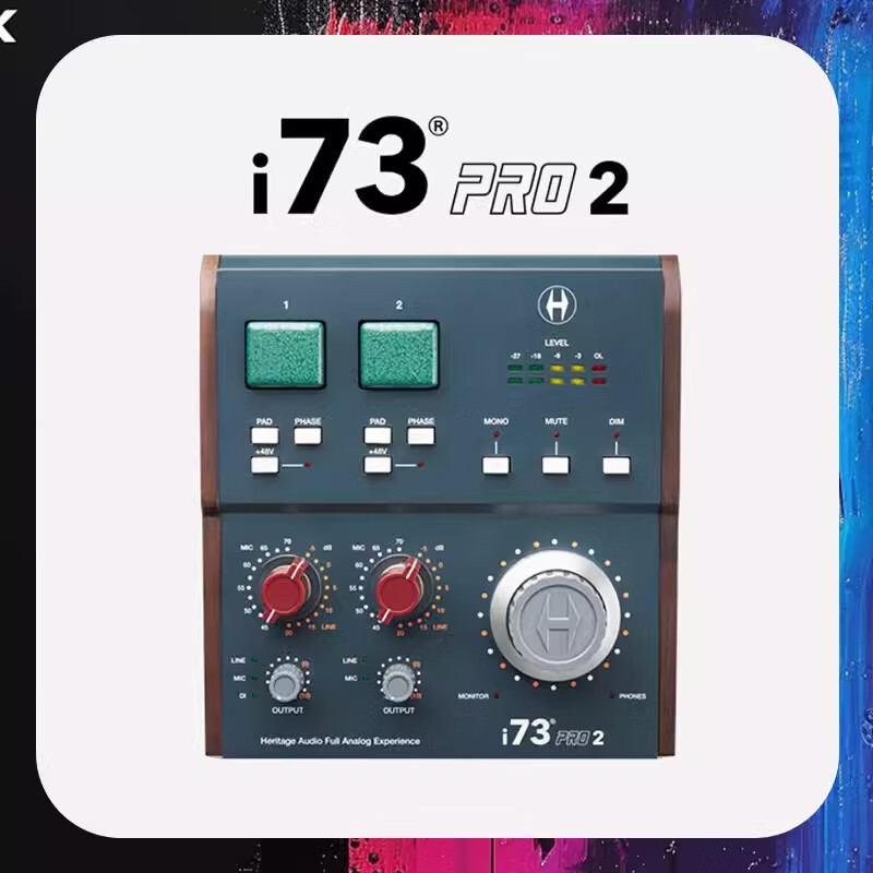 Heritage Audio i73 Pro Edge ONE 2录音编曲混USB音声卡音频接口