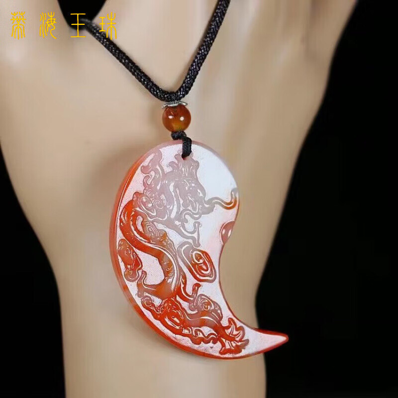 蒂海玉珠金丝玉凤吊坠男女和田玉凤一对情玉佩信物工艺品