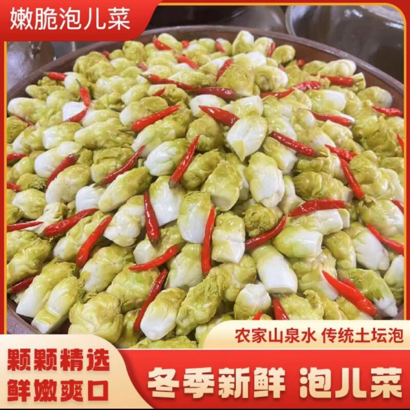四川传统手工老坛母水酸辣脆速食酸菜酸辣泡儿菜泡菜雀舌 厂家直发【】全家享美味