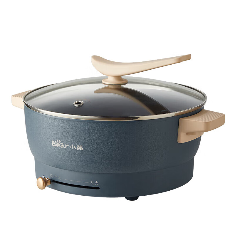 小熊（Bear） DHG-C50K5 电火锅家用电炒锅多功能电热锅一体多用途锅宿舍电煮锅5L料理锅