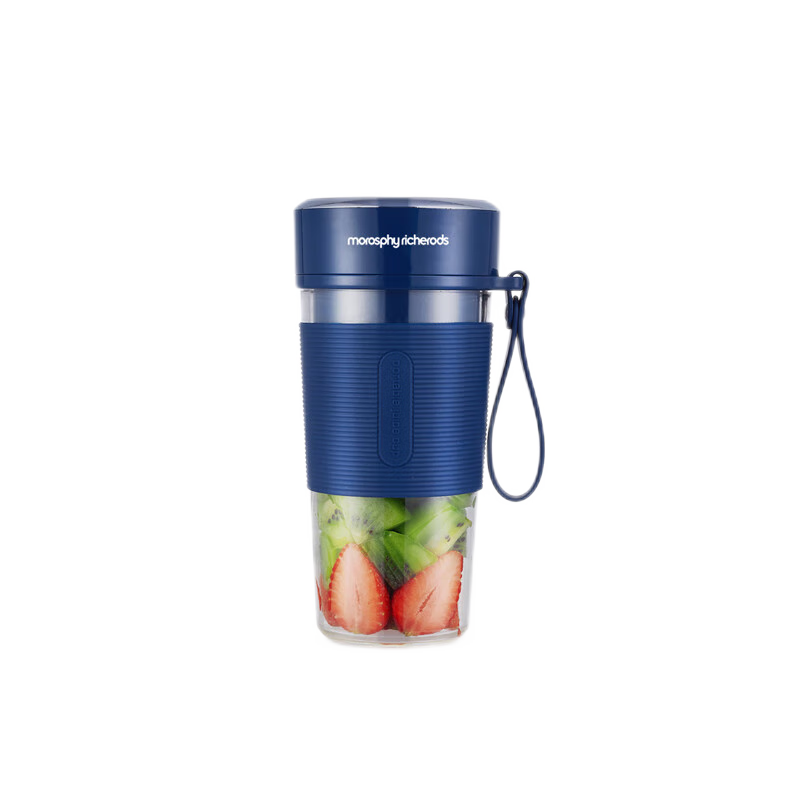 morosphy richerods 榨汁机果汁机气泡果汁杯榨汁杯家用便携式水果快速鲜榨礼品 MF-98011（粉色）