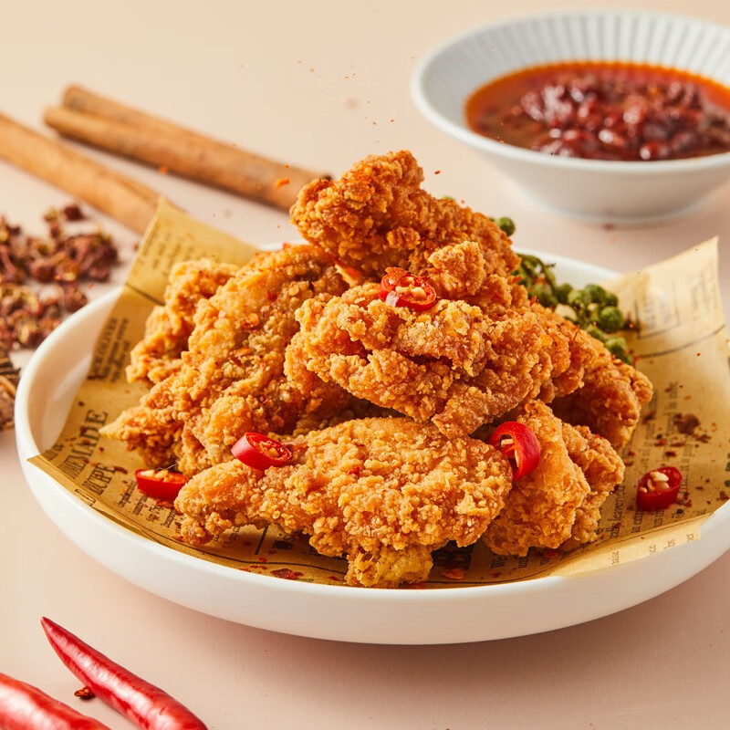 圣农脆皮炸鸡原味750g 韩式炸鸡半成品 油炸小食 生鲜 空气炸锅食材